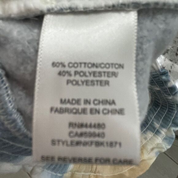 Love, Fire | Tie Dye Joggers Peach Grey/Blue Loungewear Sweats - Picture 5 of 6